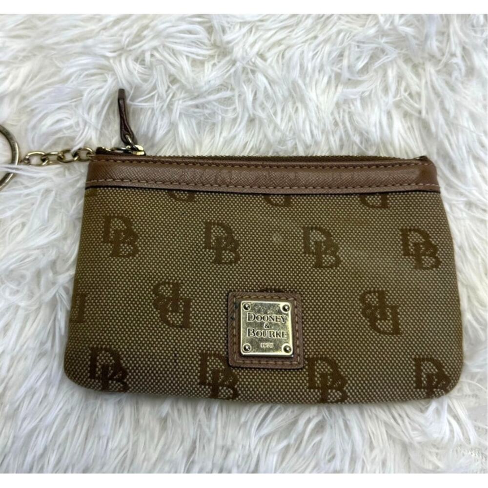 DOONEY & BOURKE Pouch Coin Purse with Key Chain